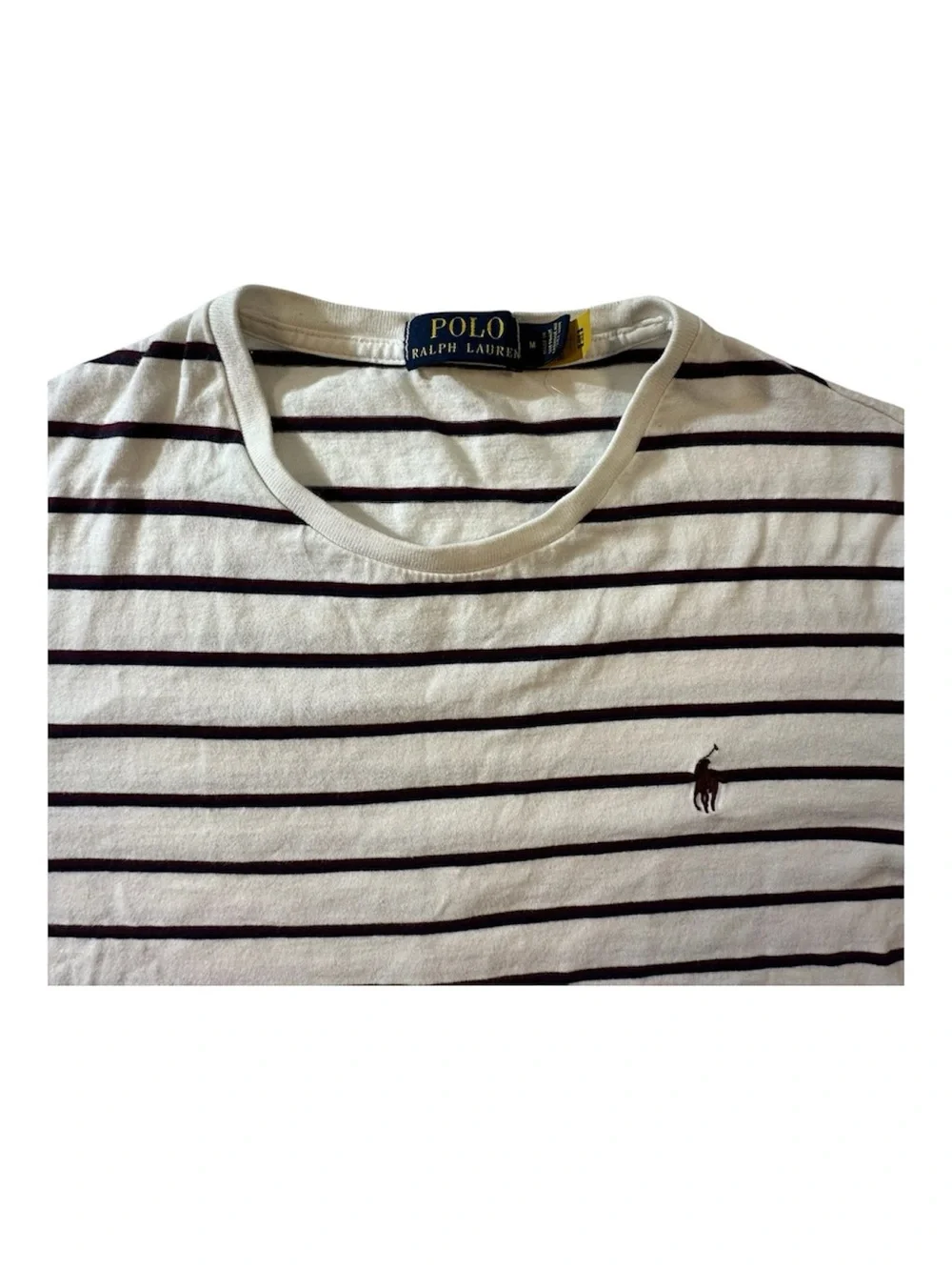 Polo Ralph Lauren Striped Cotton T-Shirt Men’s M